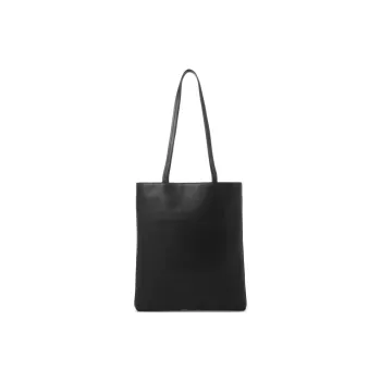 THE ROW Leather Tote Bag, Shopping Bag, Shoulder Bag Women's Black