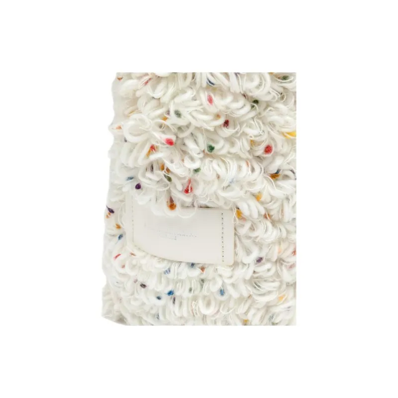 GIANNI CHIARINI Fabric Tote Bag, Shopping Bag, Handbag Women's White-3