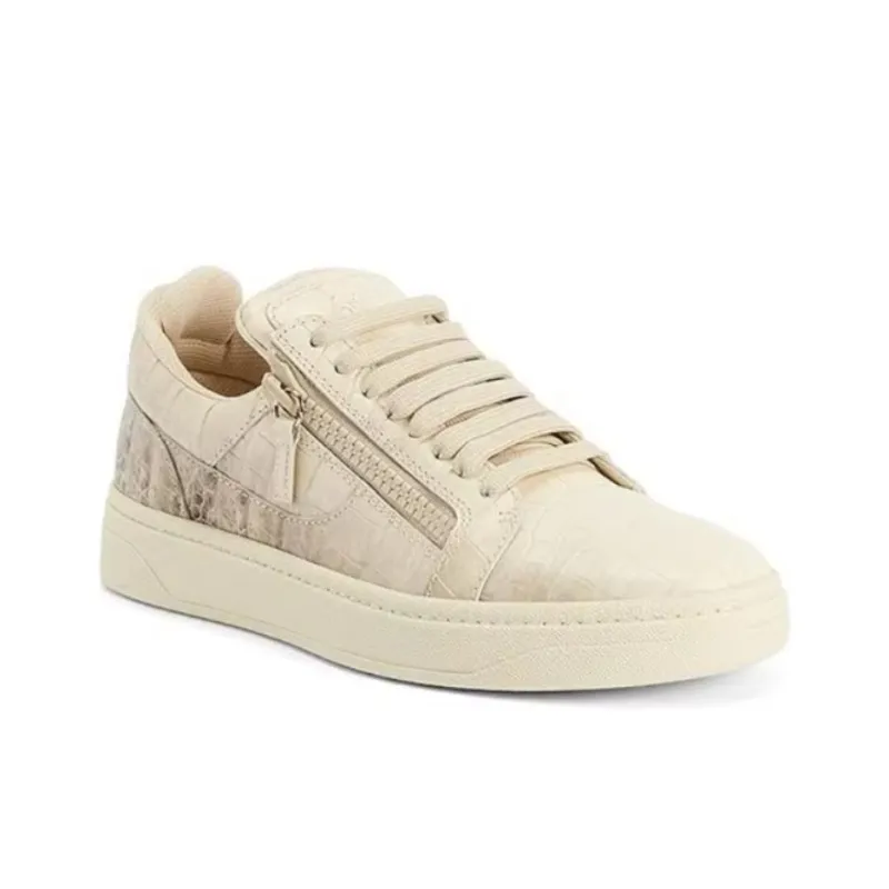 Giuseppe Zanotti GZ94 Crocodile embossed Sneakers-2