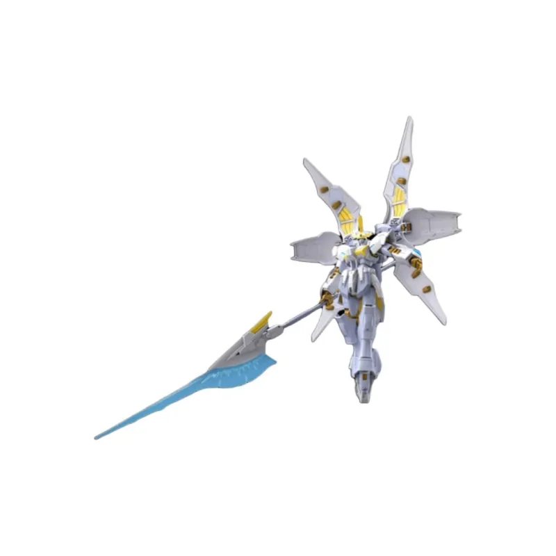 BANDAI Hg 1/144 Scale Gundam Livelance Heaven Model Kit White-1
