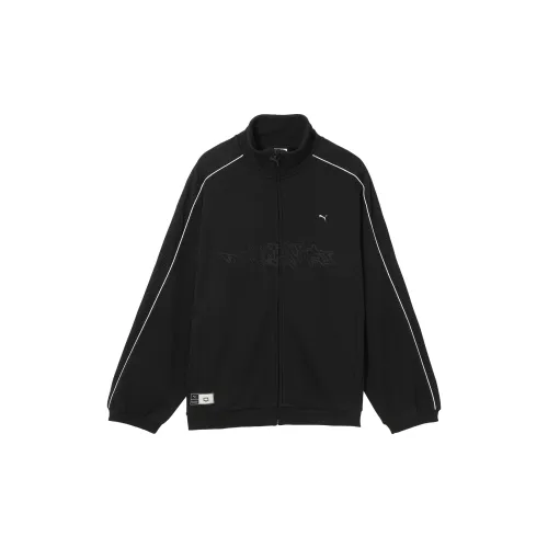 PUMA x PHANTACi T7Knit Jackets Coats Unisex Black