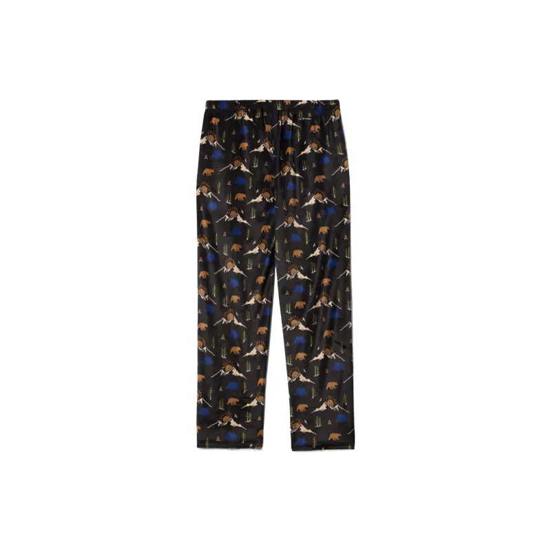 Columbia Minky Pajama Pants Men's Black-1