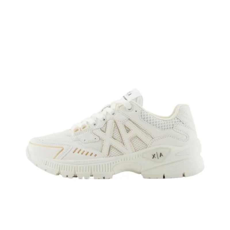 ARMANI EXCHANGEAE Low Top Casual Shoes Women's Ecru-0