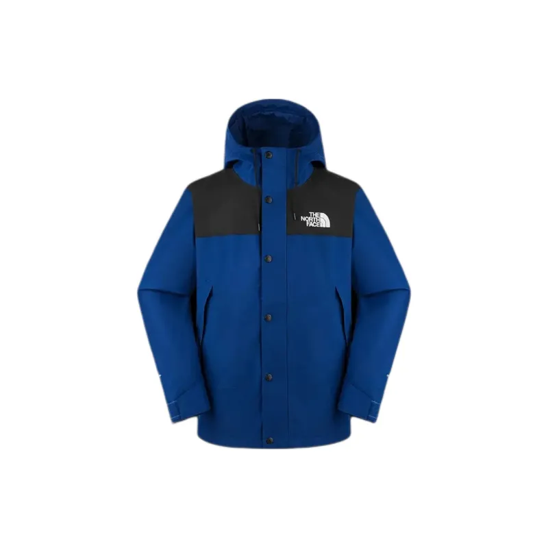 THE NORTH FACE City Outdoor Collection REIGN On Water-Resistant Windbreaker Jacket Men's Marine Blue-0