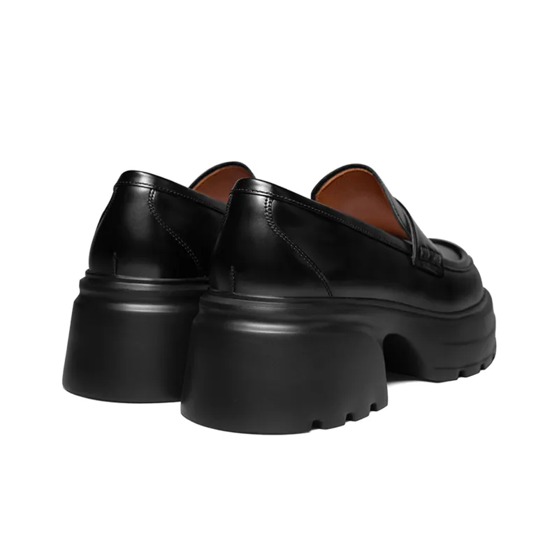 THOM WILLS Chunky Heel High Heels Women's Black-2