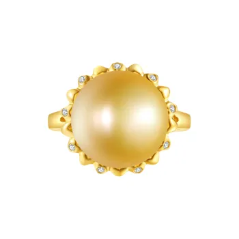 ME LUXE Pearl Necklace, Luxurious Diamond Collarbone Chain Women's
