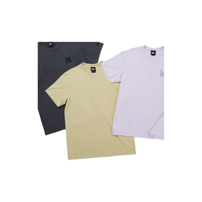 New Era T Shirts Unisex Yellow-2