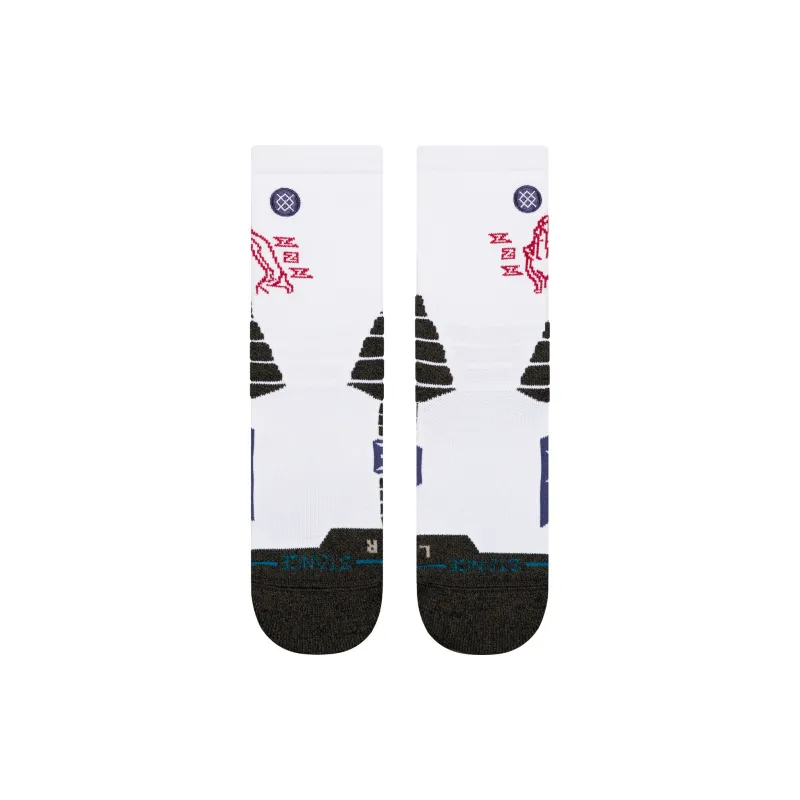 Stance Basketball Socks Unisex 1 Pack Dark Gray-0