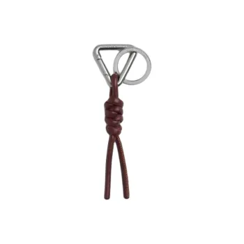 Bottega Veneta Leather, Lambskin Keychains Unisex Brown