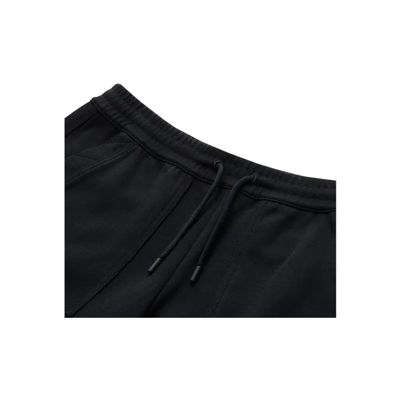 FILA FUSION Knitted Sports Pants Men's Jet Black-4
