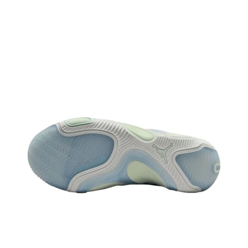 Jordan Tatum 3 Cushioned Slip Resistant Low Top Basketball Shoes Unisex White Green Gray-5