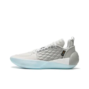 LiNing All City 12 Encore Anti Slip And Wear Resistant Rebound Low Top Basketball Shoes Men's Gray