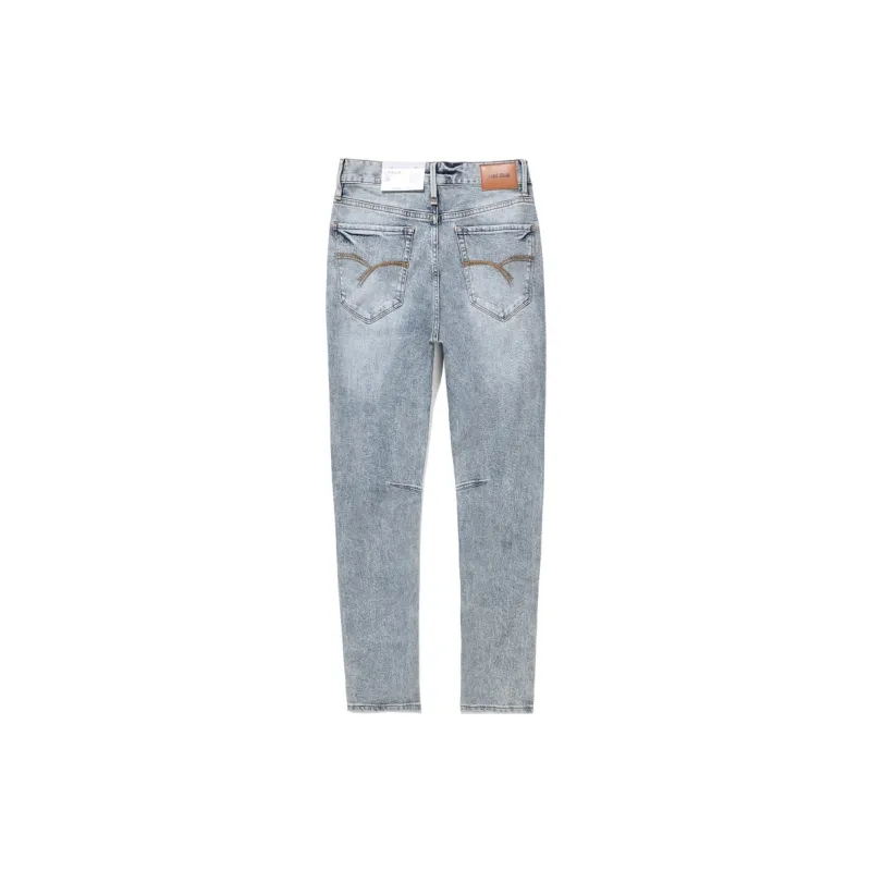 ABLE JEANS Jeans Women's Light Yellow Mud Blue-1