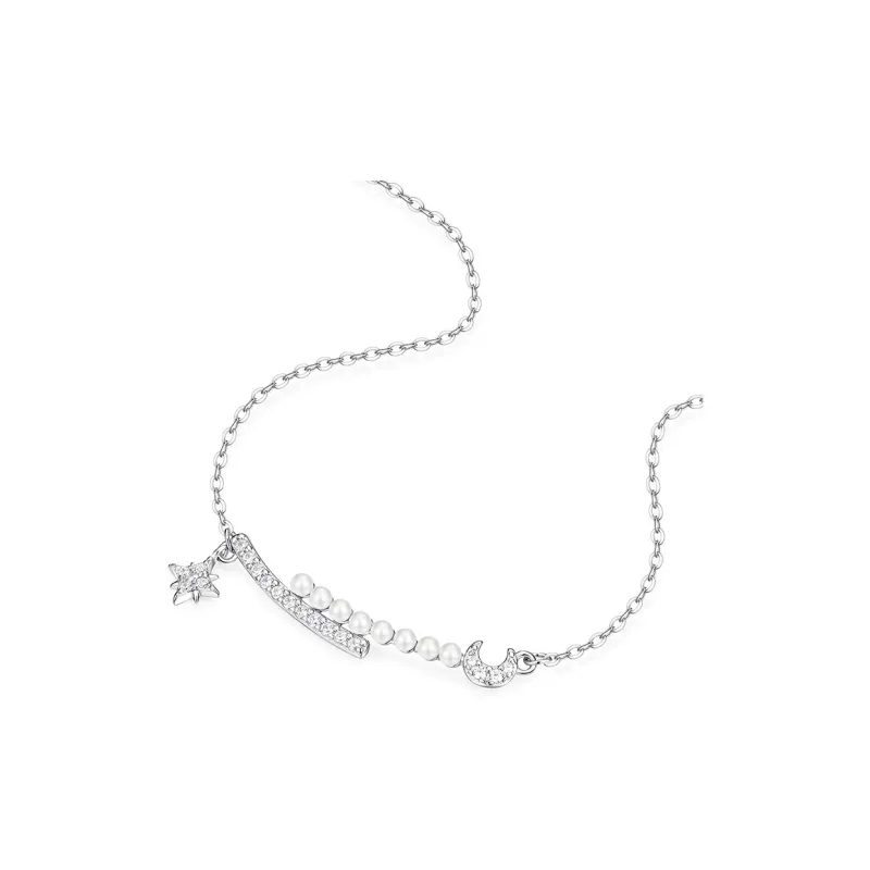 KADER 925 Sterling Silver Necklaces Women's Silver Box-1