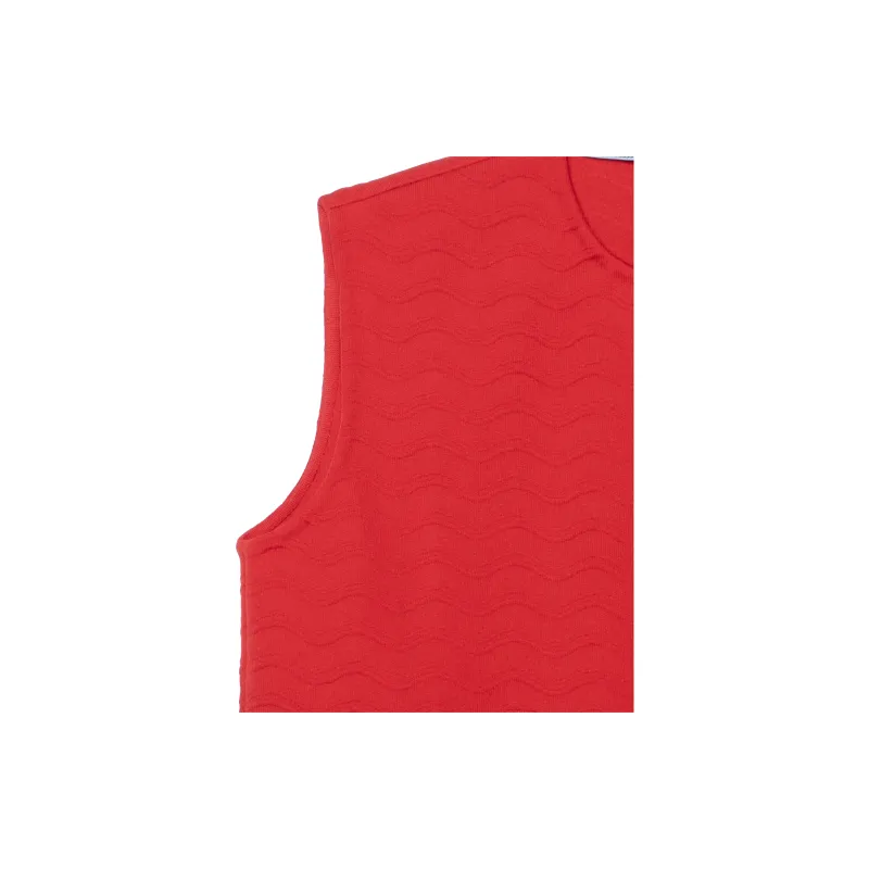 PRADA Tank Tops Women's Red-2