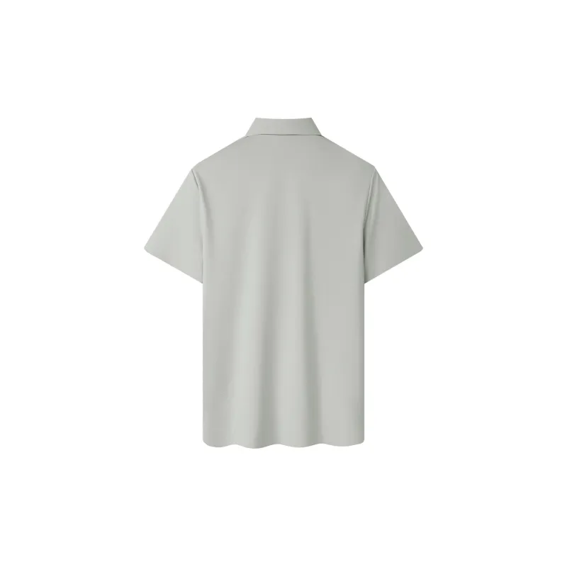 HLA Polo Shirts Men Light Aqua Green J2-1