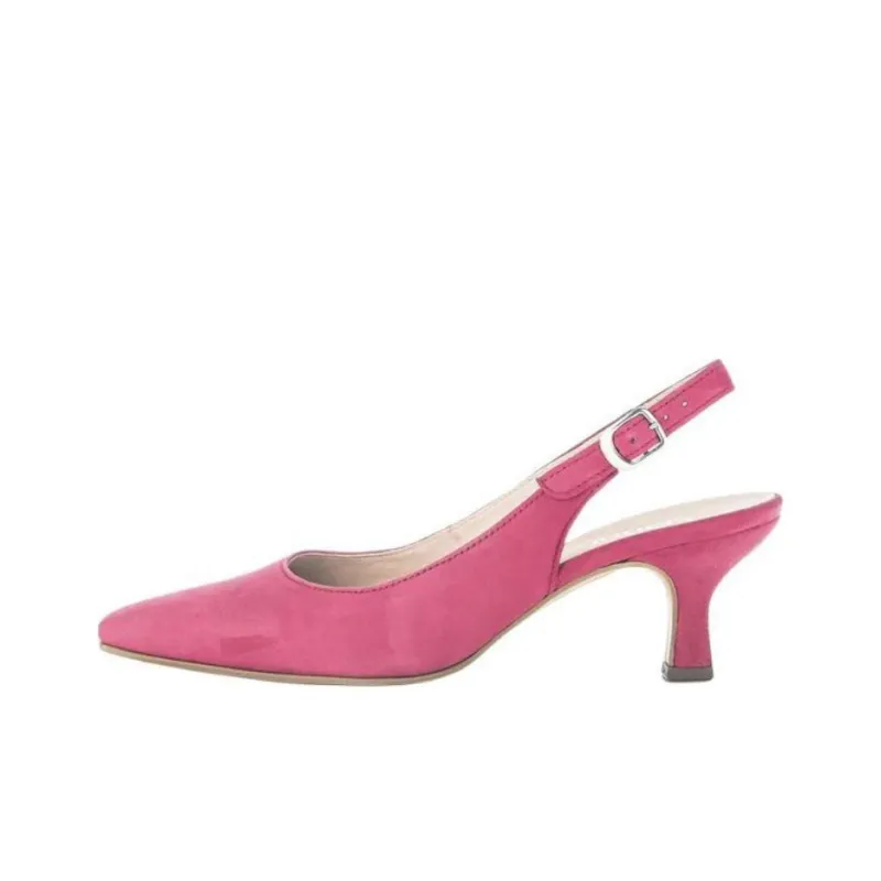 Gabor Fashion Chunky Heel High Heels 6cm Women's Pink-0