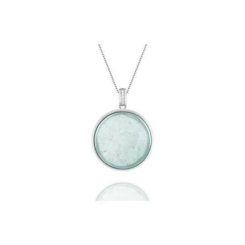 GUANFEI Ice Glutinous Jadeite Necklaces Women's