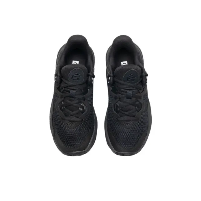 Under Armour Curry Splash 24 Durable Breathable Low Top Basketball Shoes Unisex Black-2