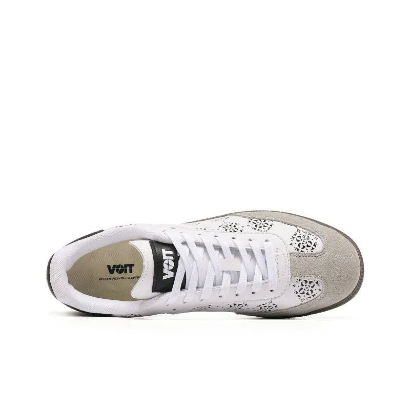 IFXRN x VOIT Anti-Slip And Wear-Resistant Lightweight Low-Top Skateboard Shoes Unisex White Gray Black-3