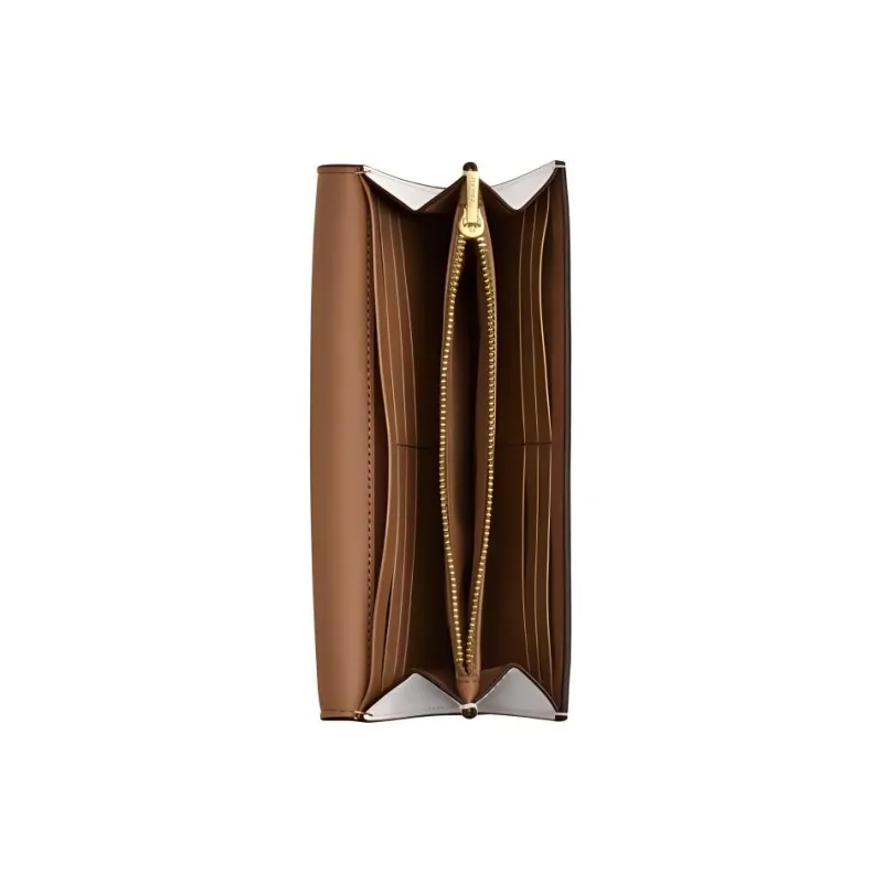 COACH Coated Canvas Wallet Trumpets Women's Sandy Beige-2