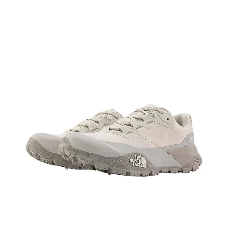 THE NORTH FACE Summit Offtrail Wear resistant And Waterproof Low Top Trekking Shoes Men's Moon Shadow Gray-1