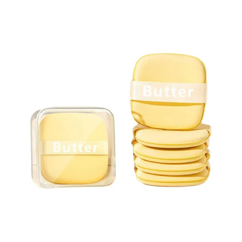 JIAOXUEFEI Biscuit Powder Setting Dry And Wet Dual Use Soft Skin-Friendly Non-Greasy And Non-Yellowing-8