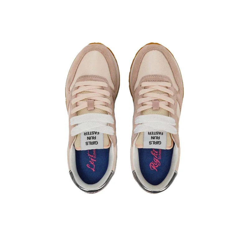 SUN68 Ally Low Top Casual Shoes Women's Gold And Silver-3