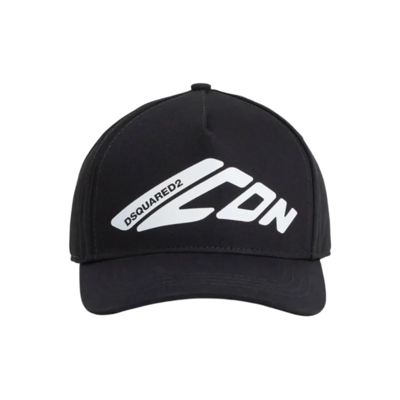 Dsquared2 Icon Logo Printed Baseball Cap-3