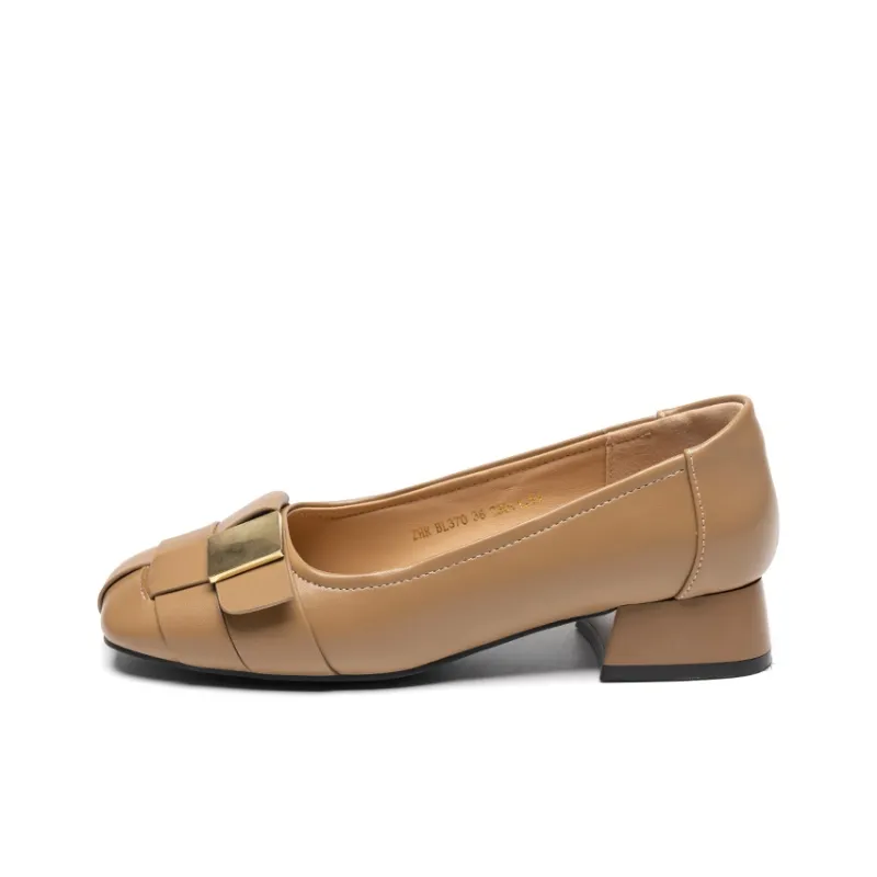 ZHR Chunky Heel High Heels 3cm Women's-6