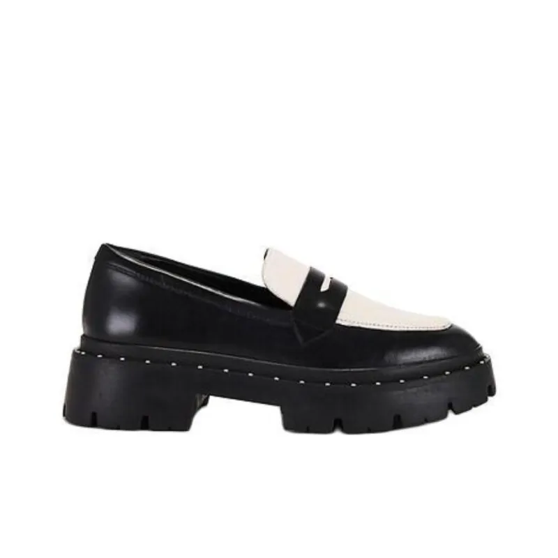Schutz Christie Loafers 4cm Women's Black-1