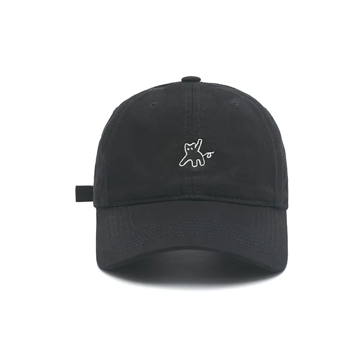 FREE RABBITⅡ Casual Versatile Soft Top Sun Protection With Face Coverage Baseball Caps Unisex-2