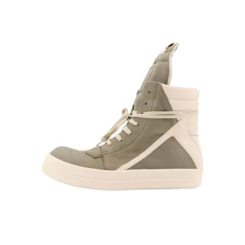 RICK OWENS/RO Geobasket High Top Skateboard Shoes Men's Green