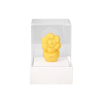 CHOW KING SANG Gold Plated Copper Ornaments Unisex