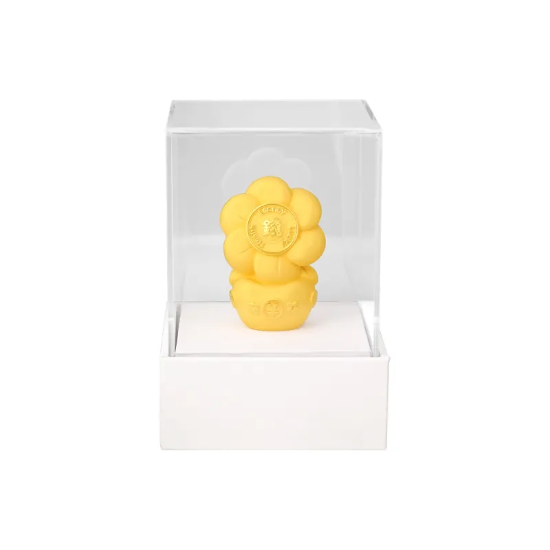 CHOW KING SANG Gold Plated Copper Ornaments Unisex-0