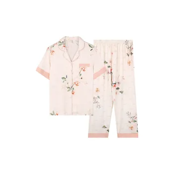 MADALLO Pajama Set Women's Pink White