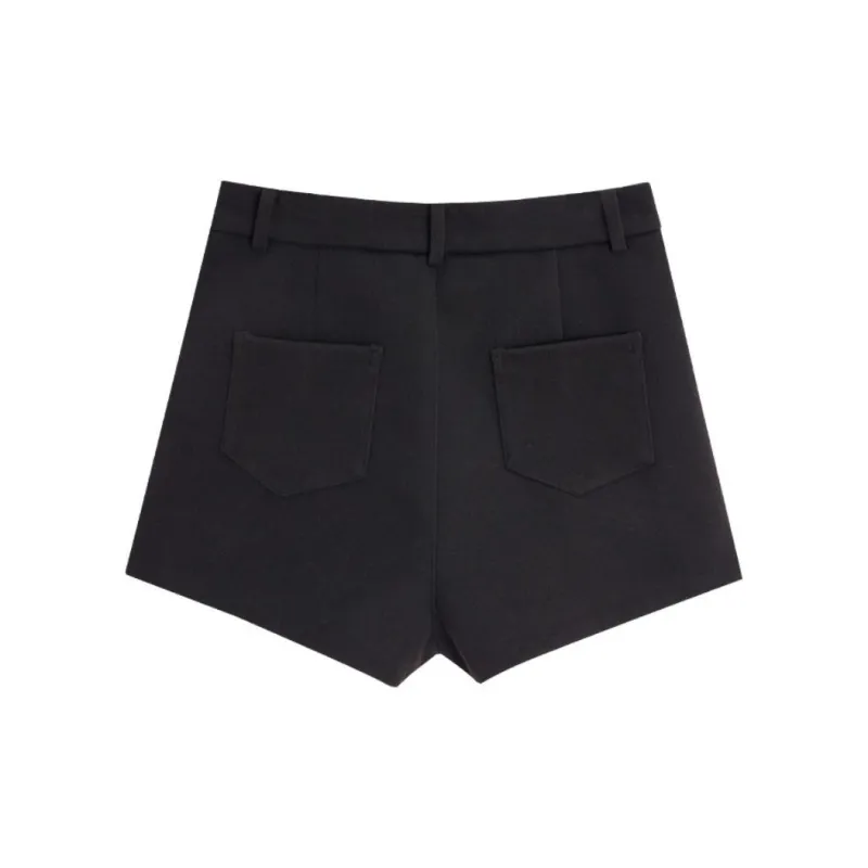 Love To Serve Casual Shorts Women's Black-1