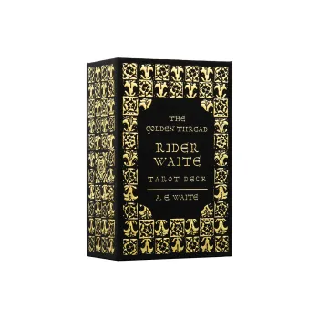 WEITETALUO Gold Thread Leyden Tarot Wirth Cards Board Games