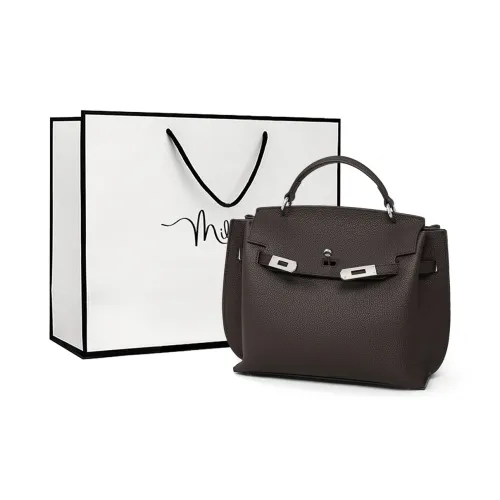 MILLIE'S Cow Leather Birkin Bag Shoulder Bag Crossbody Bag Handbag Regular Women's Multicolor