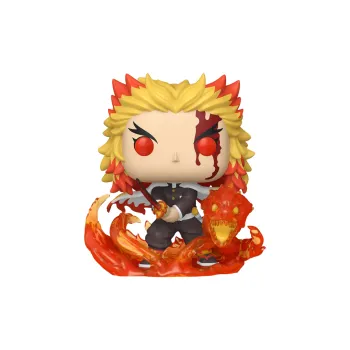 Funko Demon Slayer  Kimetsu No Yaiba Kyojuro Rengoku's Flame Breathing Chibi Figures