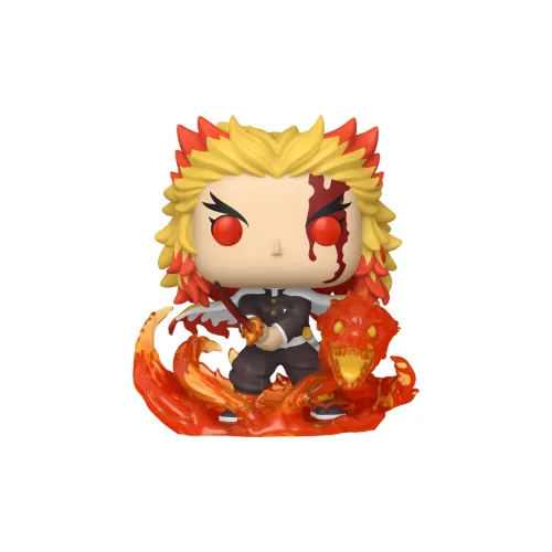 Funko Demon Slayer  Kimetsu No Yaiba Kyojuro Rengoku's Flame Breathing Chibi Figures
