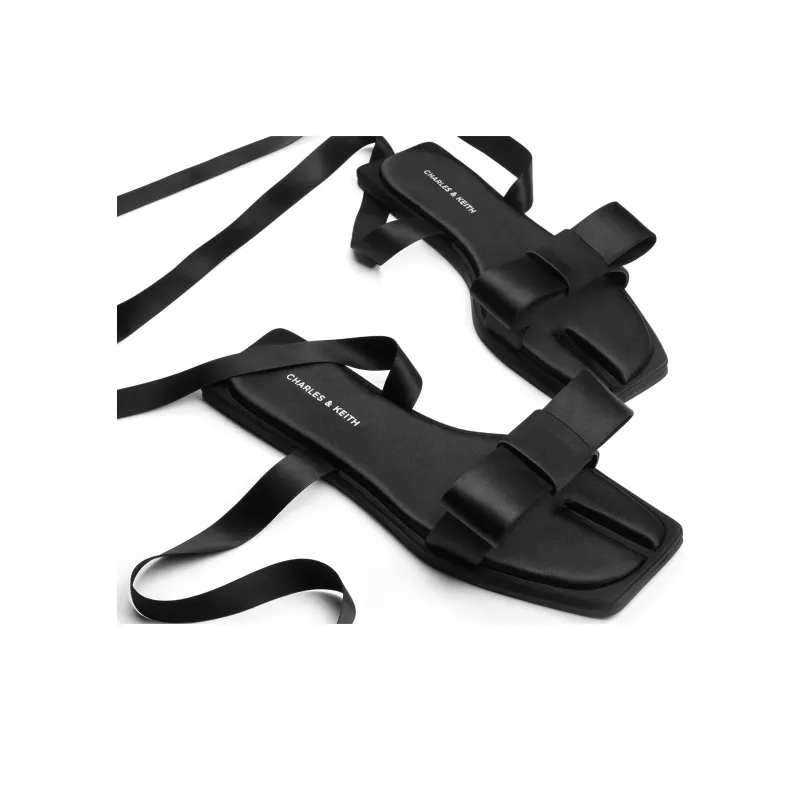 CHARLES&KEITH Small Ck One Strap Sandals 0.5cm Women's-2
