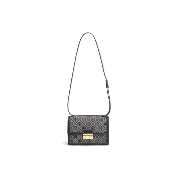 TORY BURCH T Monogram Shoulder Bag Tory Navy