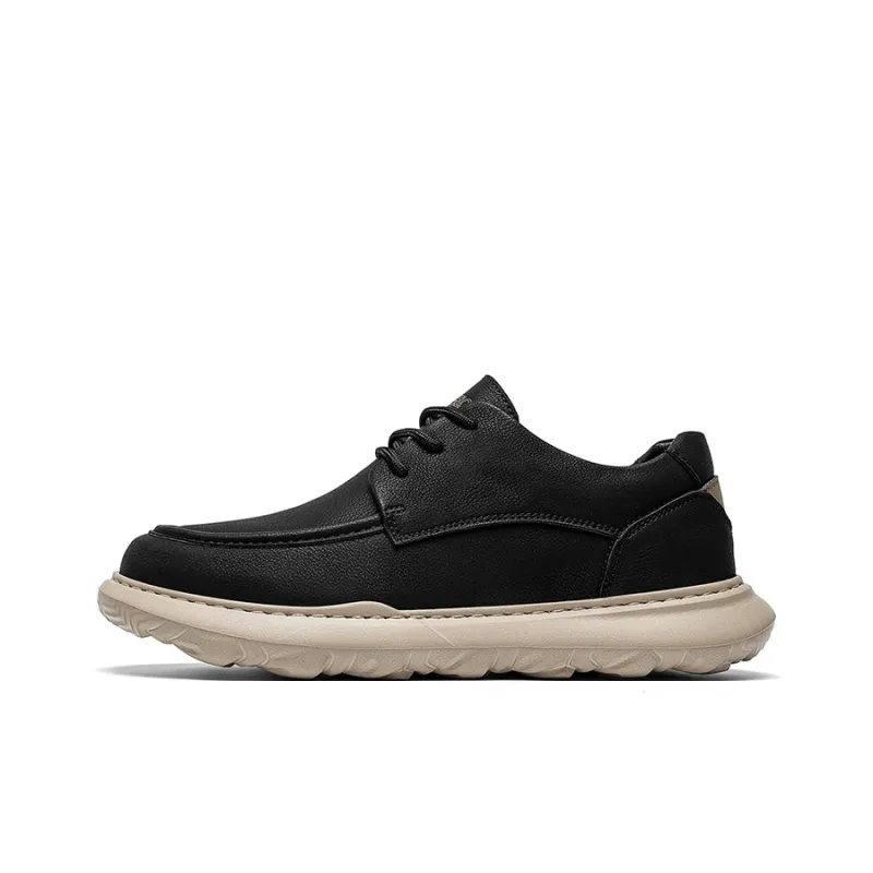CARTELO Vintage Handcrafted Leather Shoes Casual Shoes Men's-4