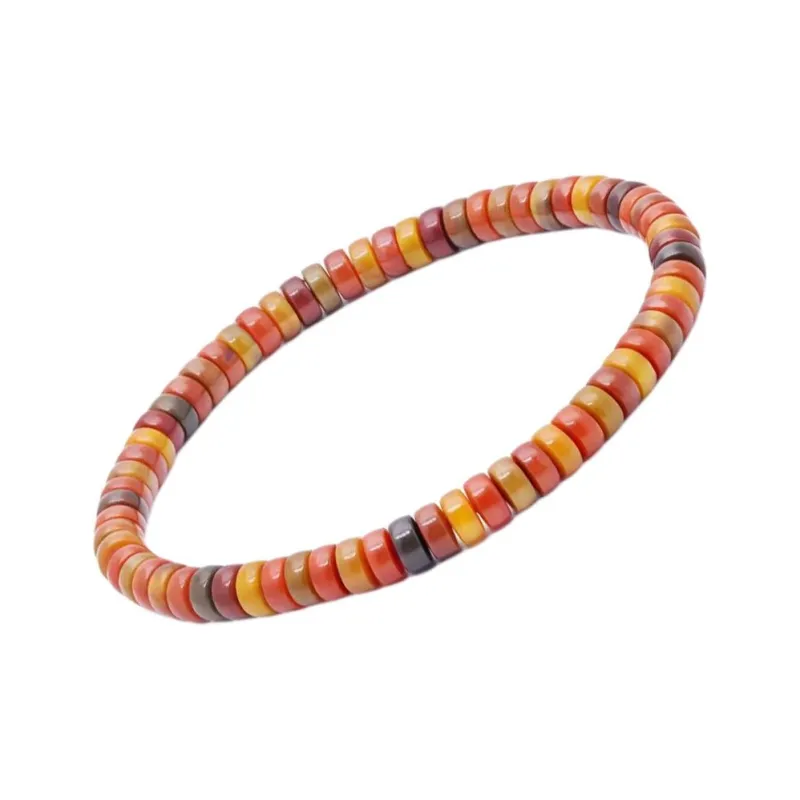 TANGCHAO South Red Agate Bracelets Unisex-0