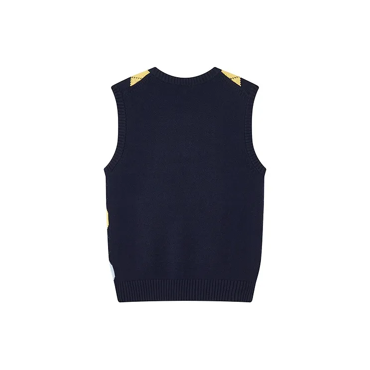 Teenie Weenie Men Sweater Unisex Navy Blue-1