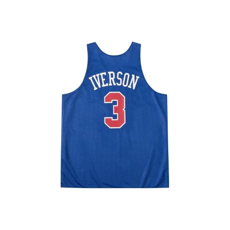 Mitchell & Ness Basketball Jerseys Unisex Blue-1
