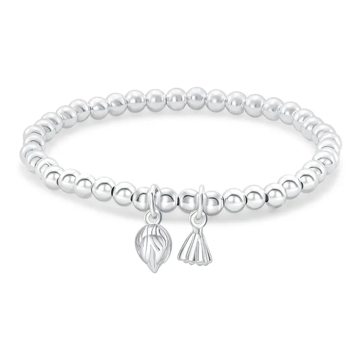 Lao Feng Xiang S999 Fine Silver Pure Silver Bracelets Women's-0