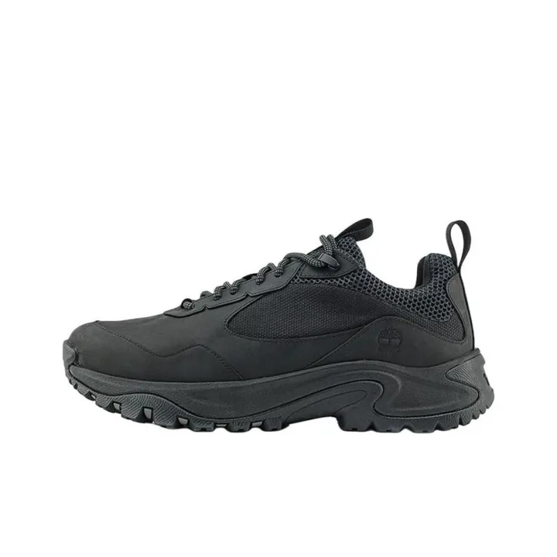 Timberland Anti-Slip Wear-Resistant Low-Top Trekking Shoes Men's Black-0