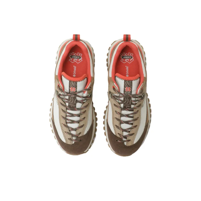 KOLON SPORT Camp Anti Slip Wear Resistant Low Top Hiking Shoes Unisex Light Brown-3